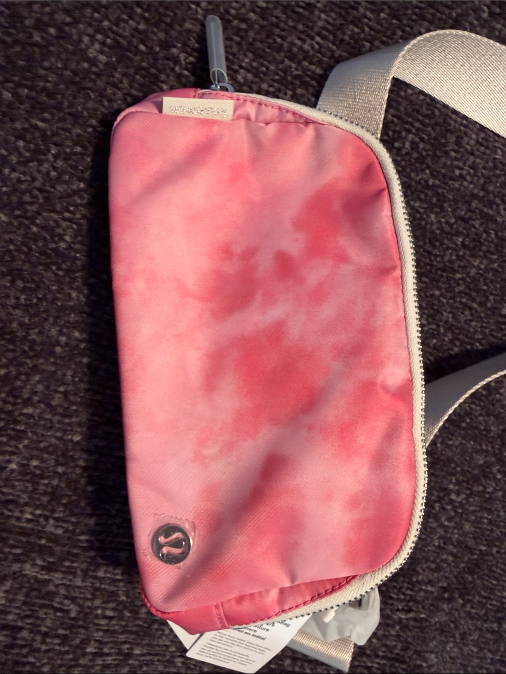 lululemon athletica Pink Tie-Dye Crossbody Bag